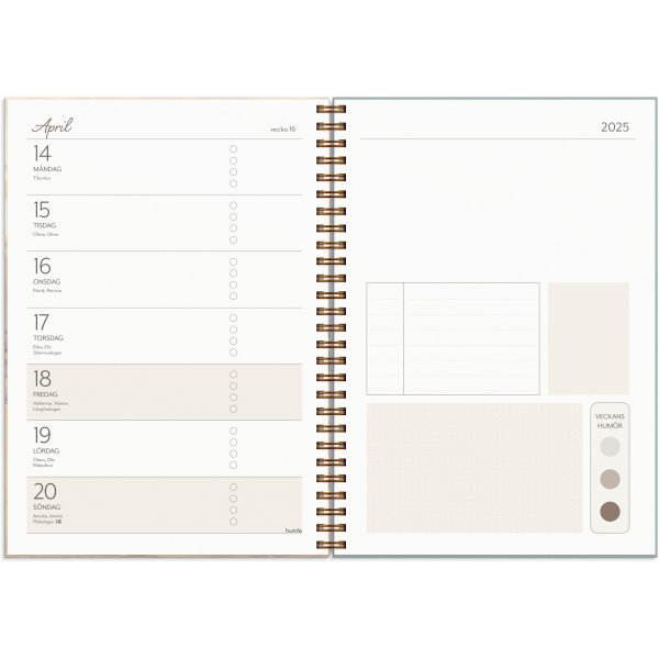 Calendrier 24/25 - Life Planner Feel good