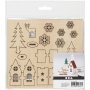 Figurines en bois  faire soi-mme - maisons - bois - cerf