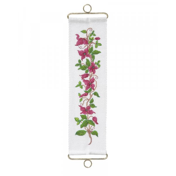 Kit de broderie Minivepa - Clmatite violette