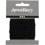 Cordon  nouer - noir - 10 m