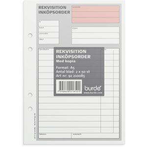 Réquisition - A5 avec 1 exemplaire Réquisition - A5 avec 1 exemplaire