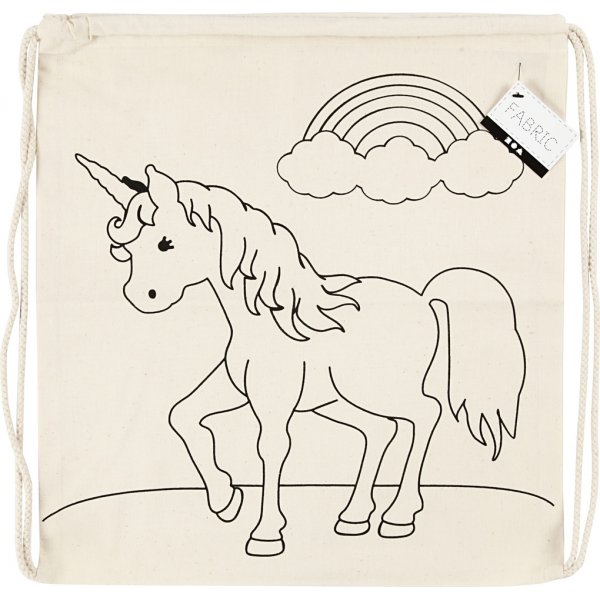 Sac de sport - nature clair - licorne