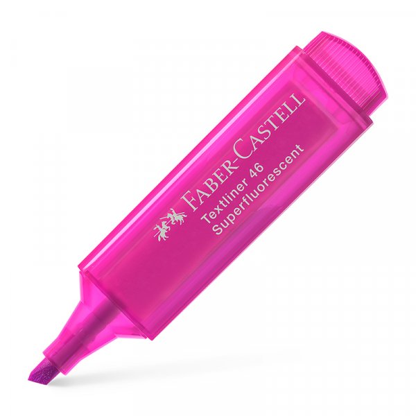 Surligneur - Faber-Castell - Rose Super Fluorescent