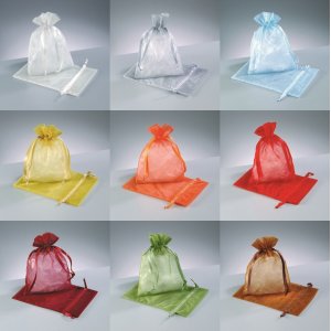 Sacs en organza 12,5 x 17 cm Sacs en organza 12,5 x 17 cm