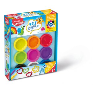 Set d'argile - Maped Pat´Dough - 9 pots + 12 accessoires (3+ ans) Set d'argile - Maped Pat´Dough - 9 pots + 12 accessoires (3+ ans)