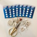 Image client Boutons en plastique pour vêtements - 19 mm - 4 pcs