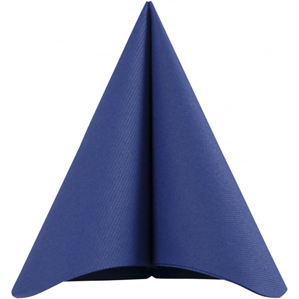 Serviettes - bleu fonc - 20 pcs