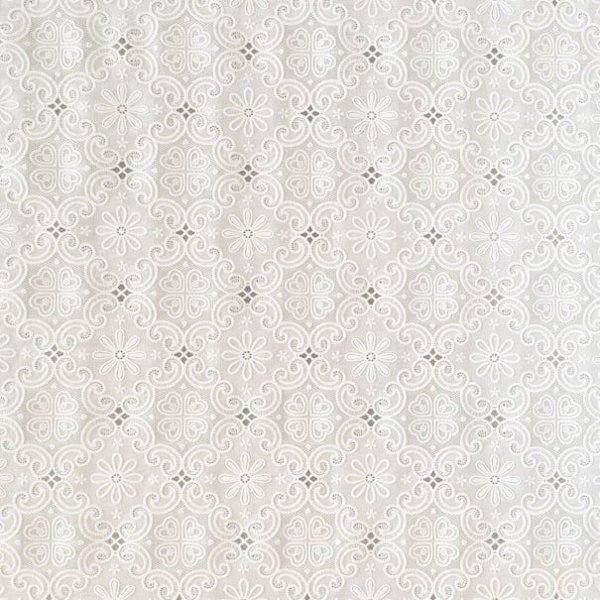 Toile cire PVC Lace - cru