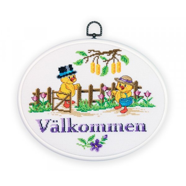Kit de broderie Flexiboard - Bienvenue Pques