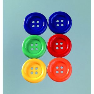 Bouton 34 x 34 mm - plusieurs couleurs 6 pcs. L'élection primaire Bouton 34 x 34 mm - plusieurs couleurs 6 pcs. L'élection primaire