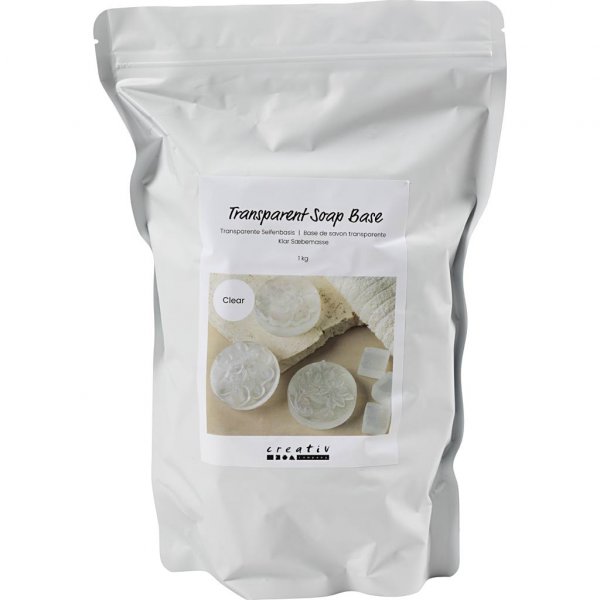 Masse de savon - prête - 1 kg Masse de savon - prête - 1 kg