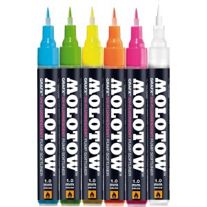 Molotow GRAFX Softliner UV-Fluorescent Molotow GRAFX Softliner UV-Fluorescent