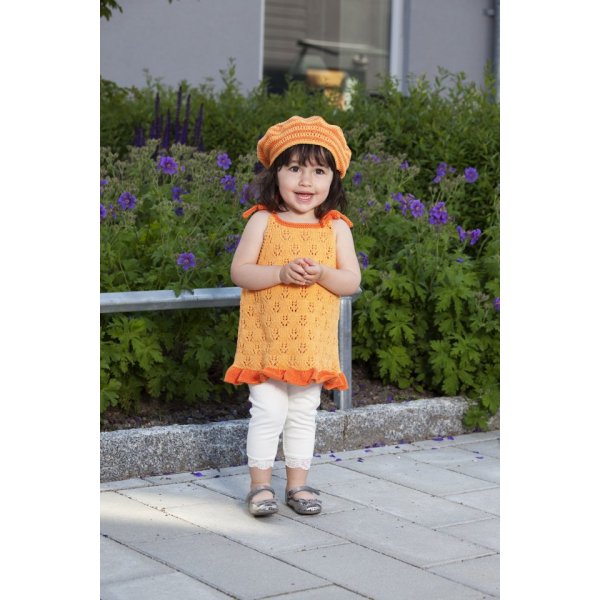Patron tricot - Cardigan avec bords volants