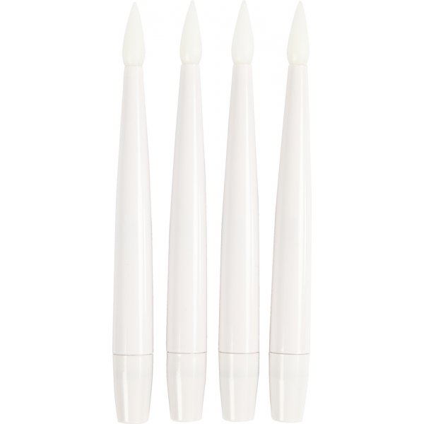 Lumires de sapin de Nol LED en plastique - 4 pices