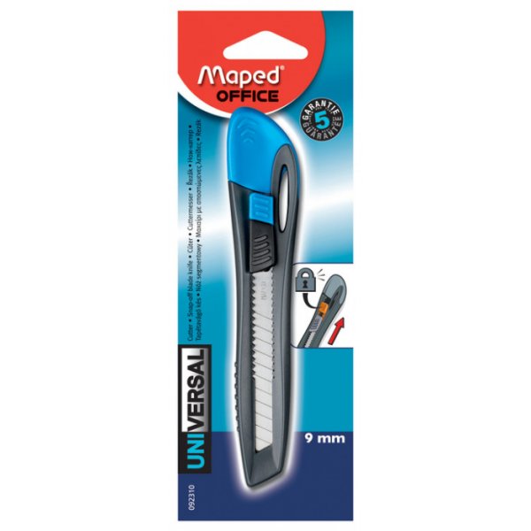 Couteau  lame cassante - Maped - 9 mm