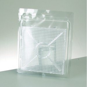 Assiette à perles Photo Pearls® 15 x 15 cm - transparente 2 pcs. pour 900 gemmes Assiette à perles Photo Pearls® 15 x 15 cm - transparente 2 pcs. pour 900 gemmes
