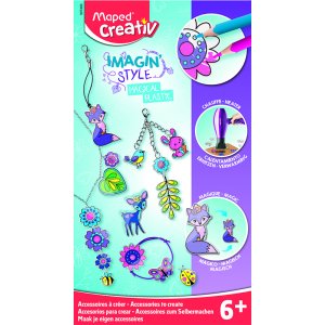 Ensemble d'artisanat - Maped - Ensemble de bijoux magiques Imagin Style (6 ans et plus) Ensemble d'artisanat - Maped - Ensemble de bijoux magiques Imagin Style (6 ans et plus)