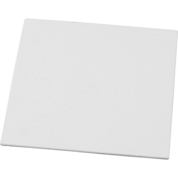 Plaques  peindre - blanches - 15 x 15 cm