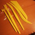 Image client Set d'outils de modelage 15 cm - plastique, 5 pièces