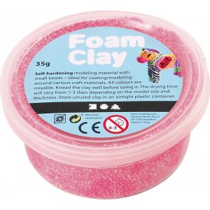 Foam Clay® - rose fluo - 35 g Foam Clay® - rose fluo - 35 g