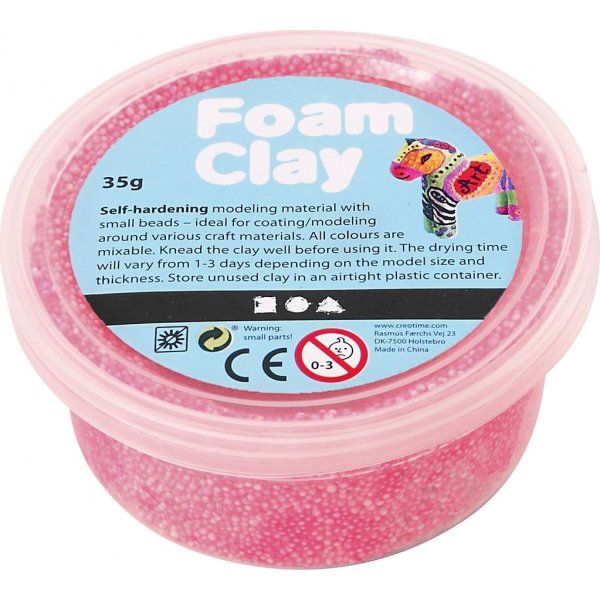 Foam Clay - rose fluo - 35 g