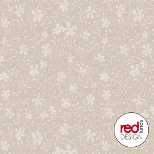 Toile cirée à motif de feuilles - Beige Toile cirée à motif de feuilles - Beige