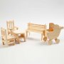 Mini meuble - chaise - banc - chaise  bascule - table - landau - 50 pcs