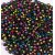 Perles coeurs fluo - 300 pcs Perles coeurs fluo - 300 pcs