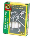 Craie blanche, 12 pcs Craie blanche, 12 pcs