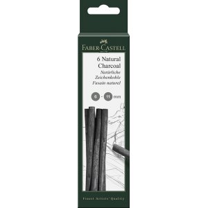 Fusain à dessin - Faber-Castell - Charbon Naturel Fusain à dessin - Faber-Castell - Charbon Naturel