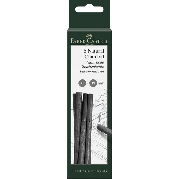 Fusain  dessin - Faber-Castell - Charbon Naturel