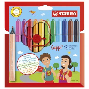 Stylos à fibres Cappi - paquet de 12 Stylos à fibres Cappi - paquet de 12