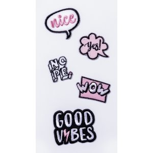 Autocollants textiles - Good Vibes Autocollants textiles - Good Vibes