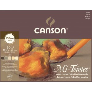Canson Mi-Teintes Papier Pastel Terre 160g - 32x41 cm Canson Mi-Teintes Papier Pastel Terre 160g - 32x41 cm