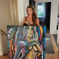 Image client Tissu en coton 380g - 100x120 cm