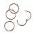 Porte-clés ouvrant - Ø 25 mm - 10 pcs Porte-clés ouvrant - Ø 25 mm - 10 pcs