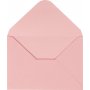 Enveloppe - rouge clair - 11,5 x 16 cm - 10 pcs