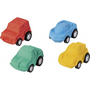 Gomme - voiture, paquet de 4 Gomme - voiture, paquet de 4