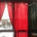 Image client Tissu coton / Tissu en drap / Tissu uni - Code couleur : 150 - Rouge No�l - 150 cm