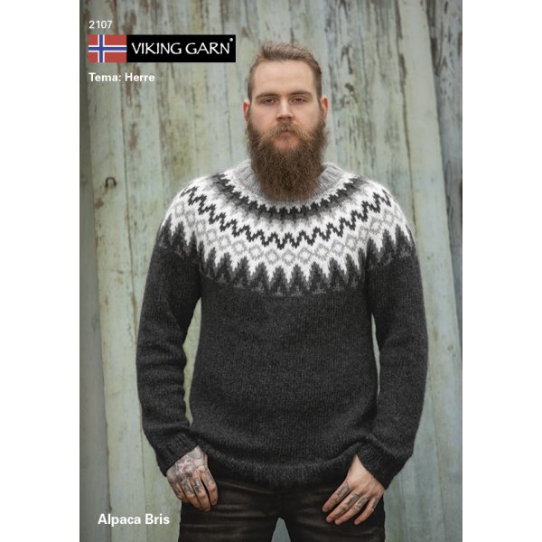 Catalogue de patrons Viking Men (2107) - Alpaca Bris