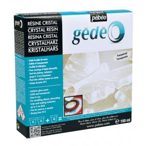 Résine - Pebeo Crystal - Kit résine transparente 150ml Résine - Pebeo Crystal - Kit résine transparente 150ml