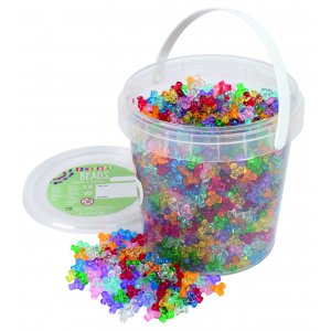 Perles d'h�lice - transparentes - 2200 pcs