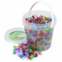 Perles d'hélice - transparentes - 2200 pcs Perles d'hélice - transparentes - 2200 pcs