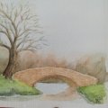 Image client Bloc aquarelle Hahnem�hle Britannia 300g Grossier - 17x24cm