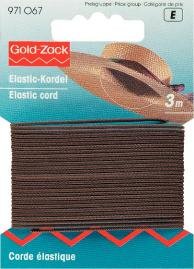 Cordon élastique 1,5 mm marron 3 m Cordon élastique 1,5 mm marron 3 m