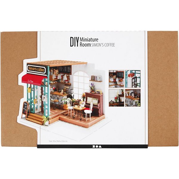 Salle miniature DIY - Caf