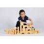 Blocs souples couleur bois 56 pcs