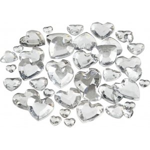 Strass - argent - 6+10+14 mm - 252 pcs Strass - argent - 6+10+14 mm - 252 pcs