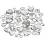 Strass - argent - 6+10+14 mm - 252 pcs