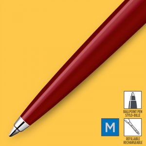 Stylo à bille Parker Jotter - Bleu moyen - 1 blister Stylo à bille Parker Jotter - Bleu moyen - 1 blister